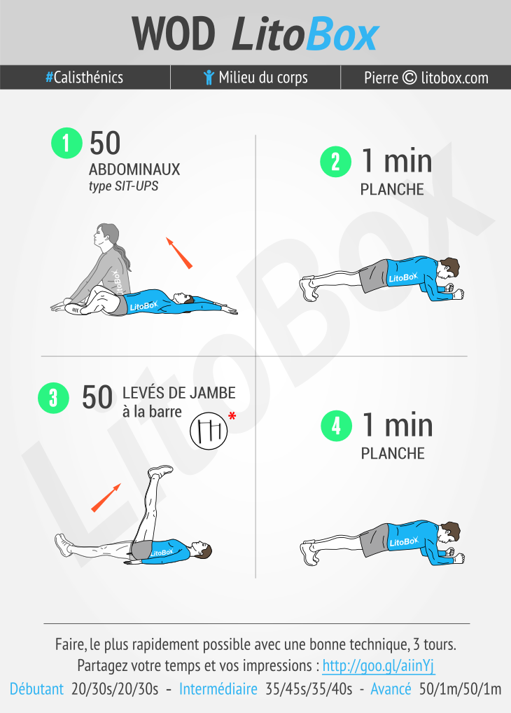 Entraînement spécial abdominaux #299 Entraînement spécial abdominaux #299