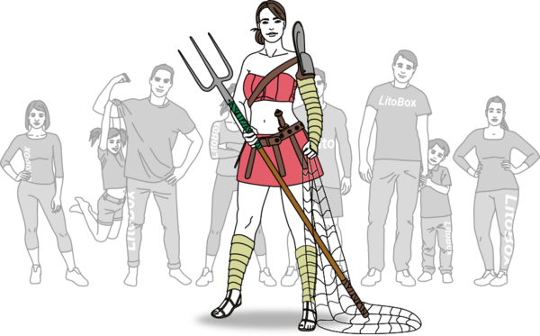 Rétiaire dans la team du Ludus Litobox