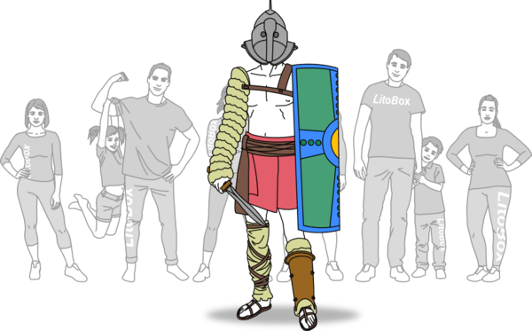 Sécutor dans la team du Ludus Litobox