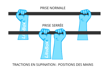 traction supination positions des mains