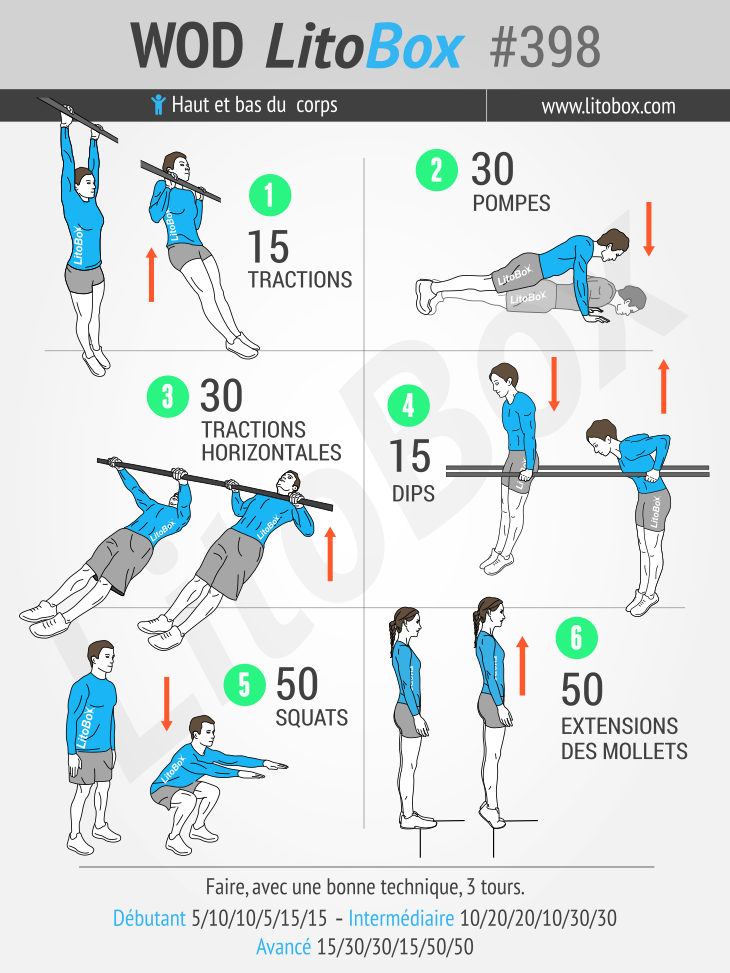 Entraînement pour progresser en street workout 398