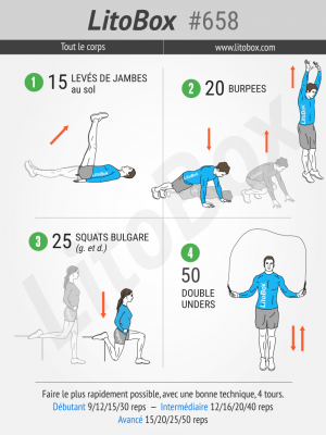 seance corde à sauter wod 658