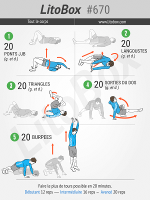 circuit training JJB MMA judo LitoBox #670