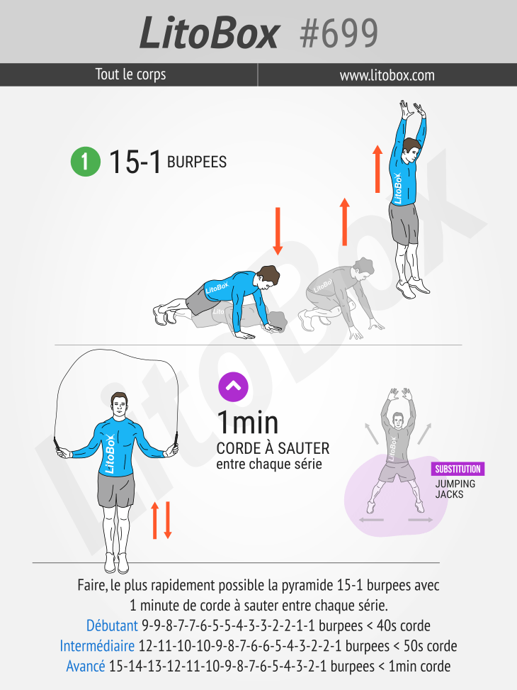 Circuit training cardio LitoBox 699