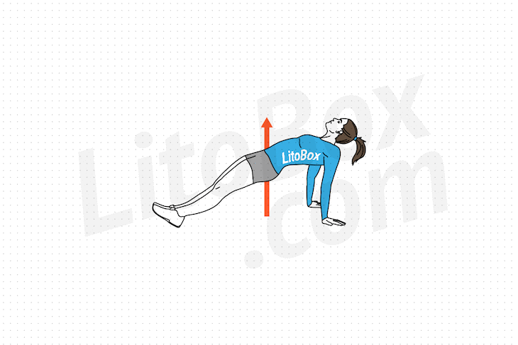 Planche inversée démonstration de l'exercice Litobox