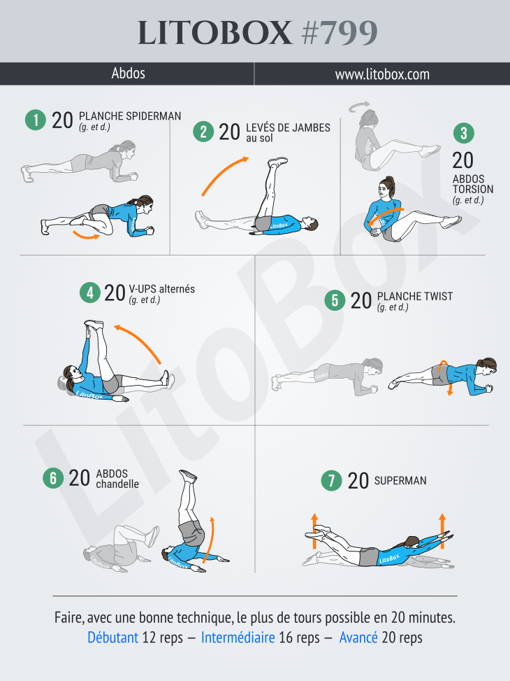 Circuit abdos Litobox 799