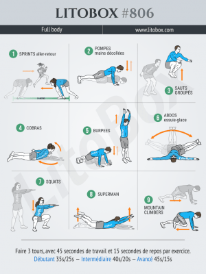 Wod cardio hiit Litobox 806